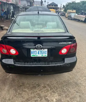 Toyota Corolla 2006 Black
