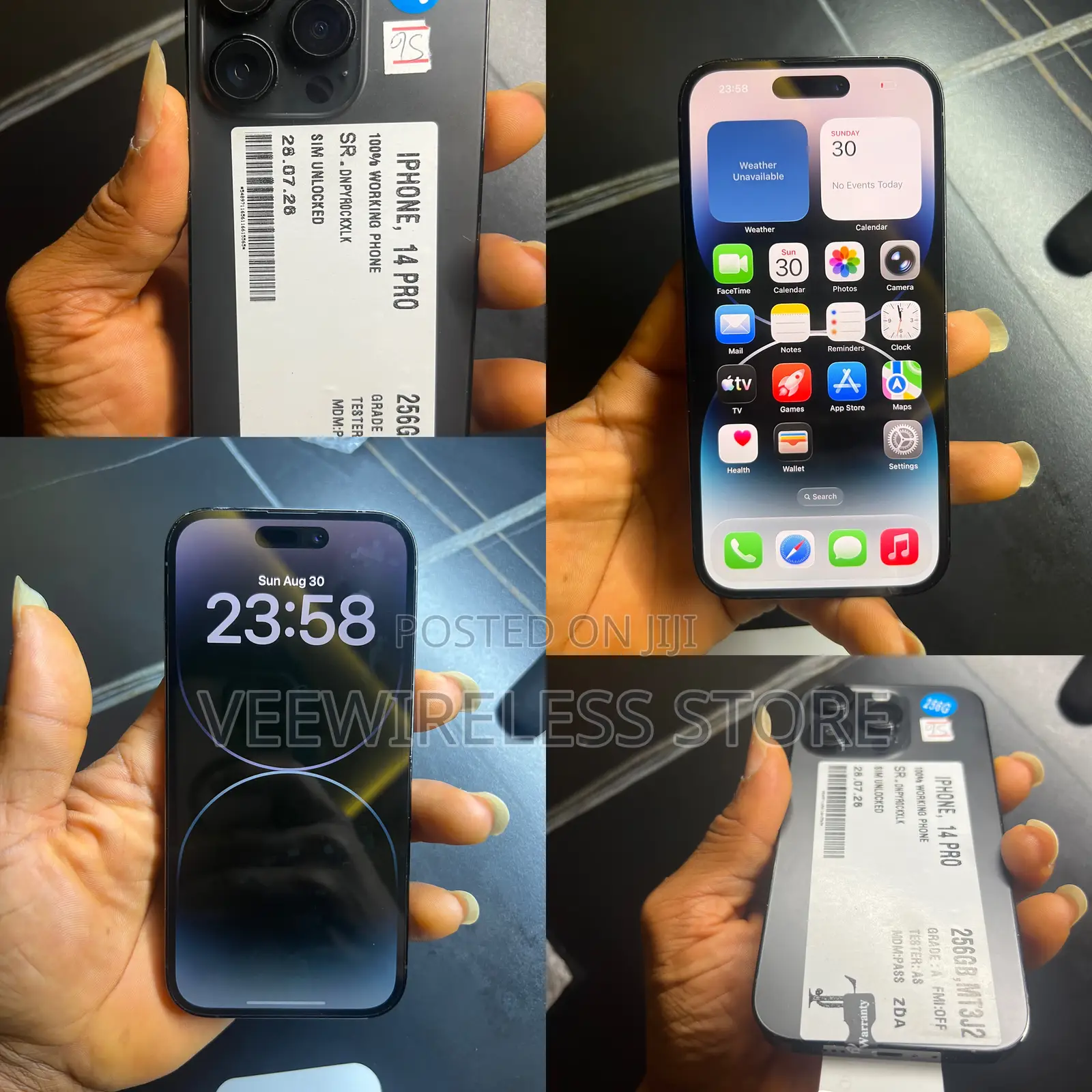 Apple iPhone 14 Pro 256 GB Black