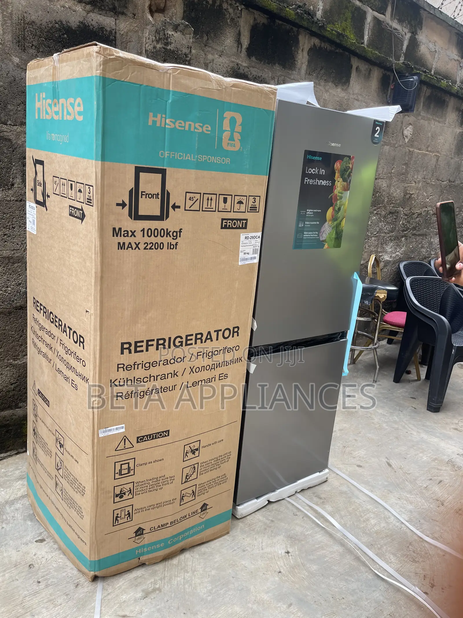 Hisense 29DCA 225L Family Refrigerator