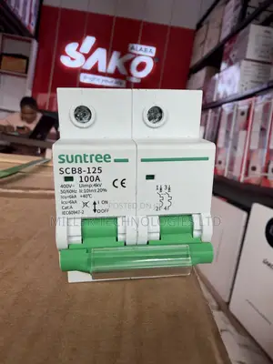 100A Suntree AC Double Pole MCB – SCB8-125