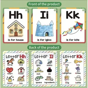 Phonics Alphabet Learn to Read Flashcard