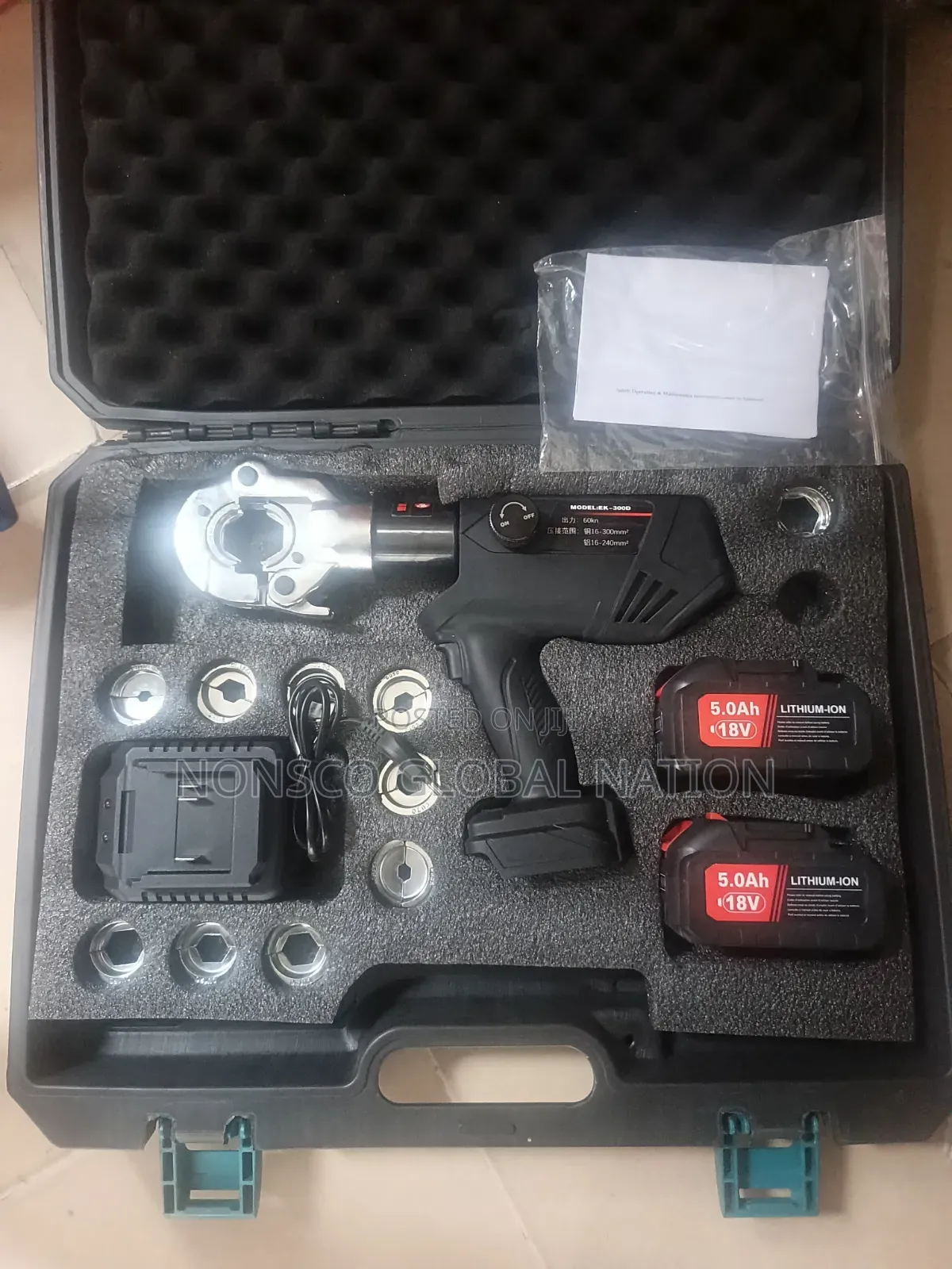 300mm Crimping Tool Battery Type