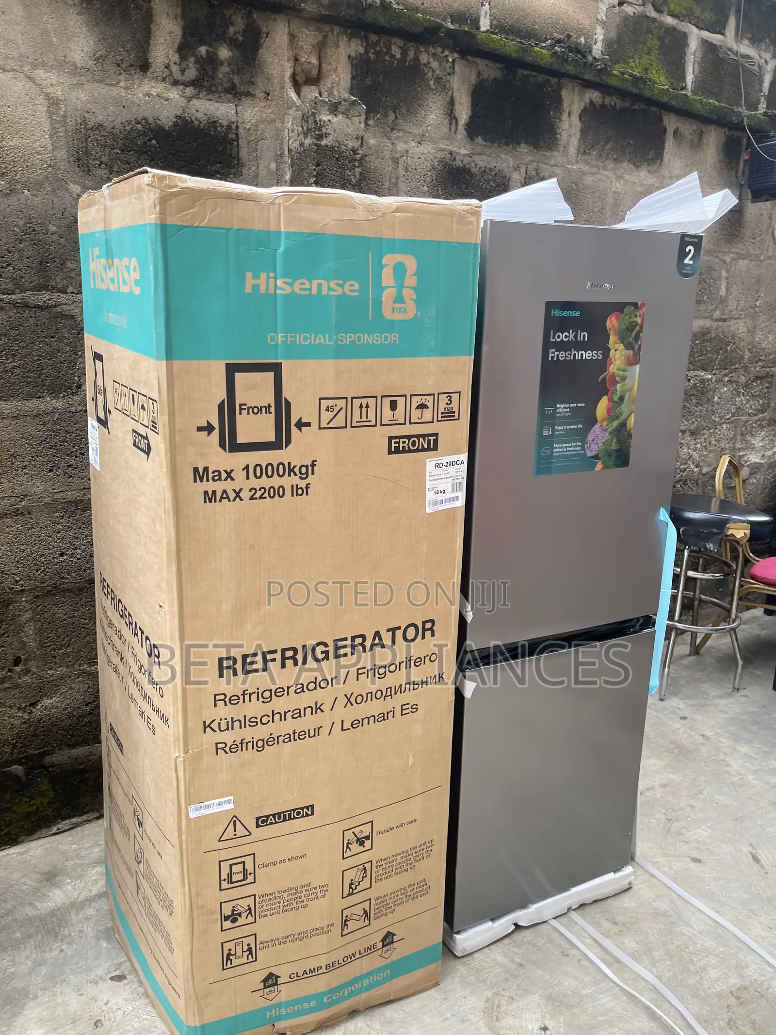 Hisense 29DCA 225L Kitchen Refrigerator