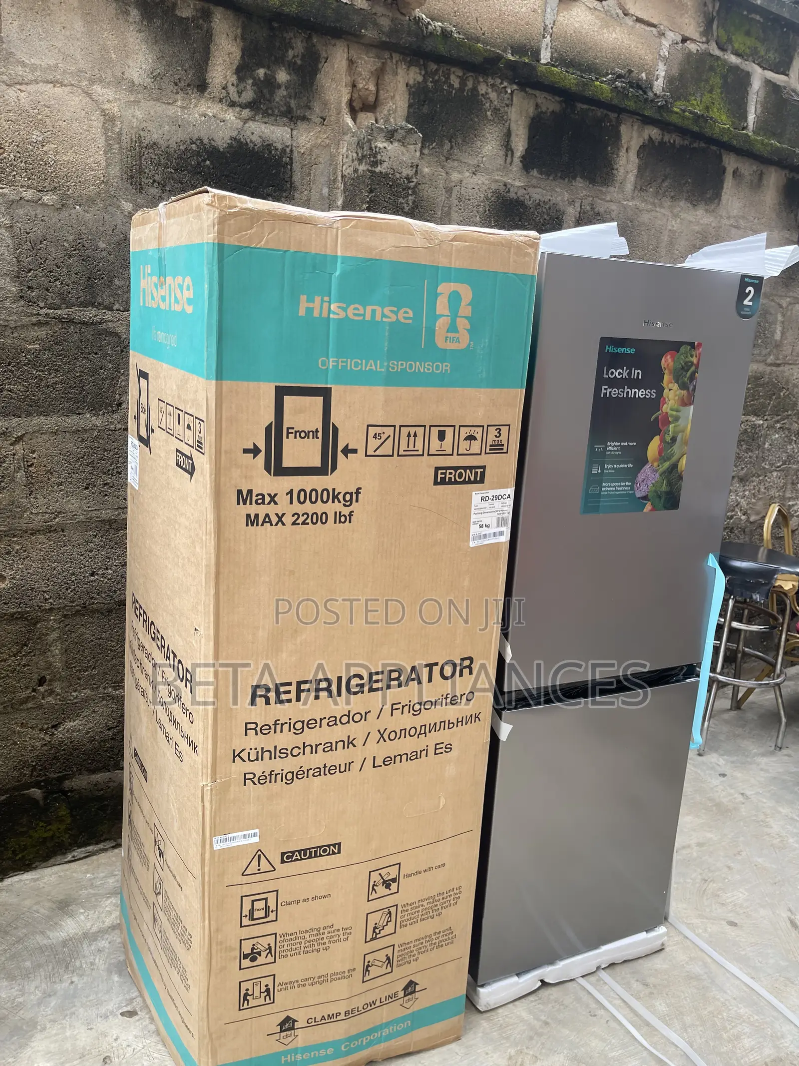 Hisense 225L Fridge – Spacious Storage