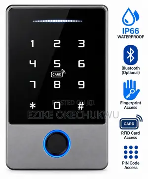 Fingerprint Smart Waterproof Access Control Reader TTLock & Bluetooth