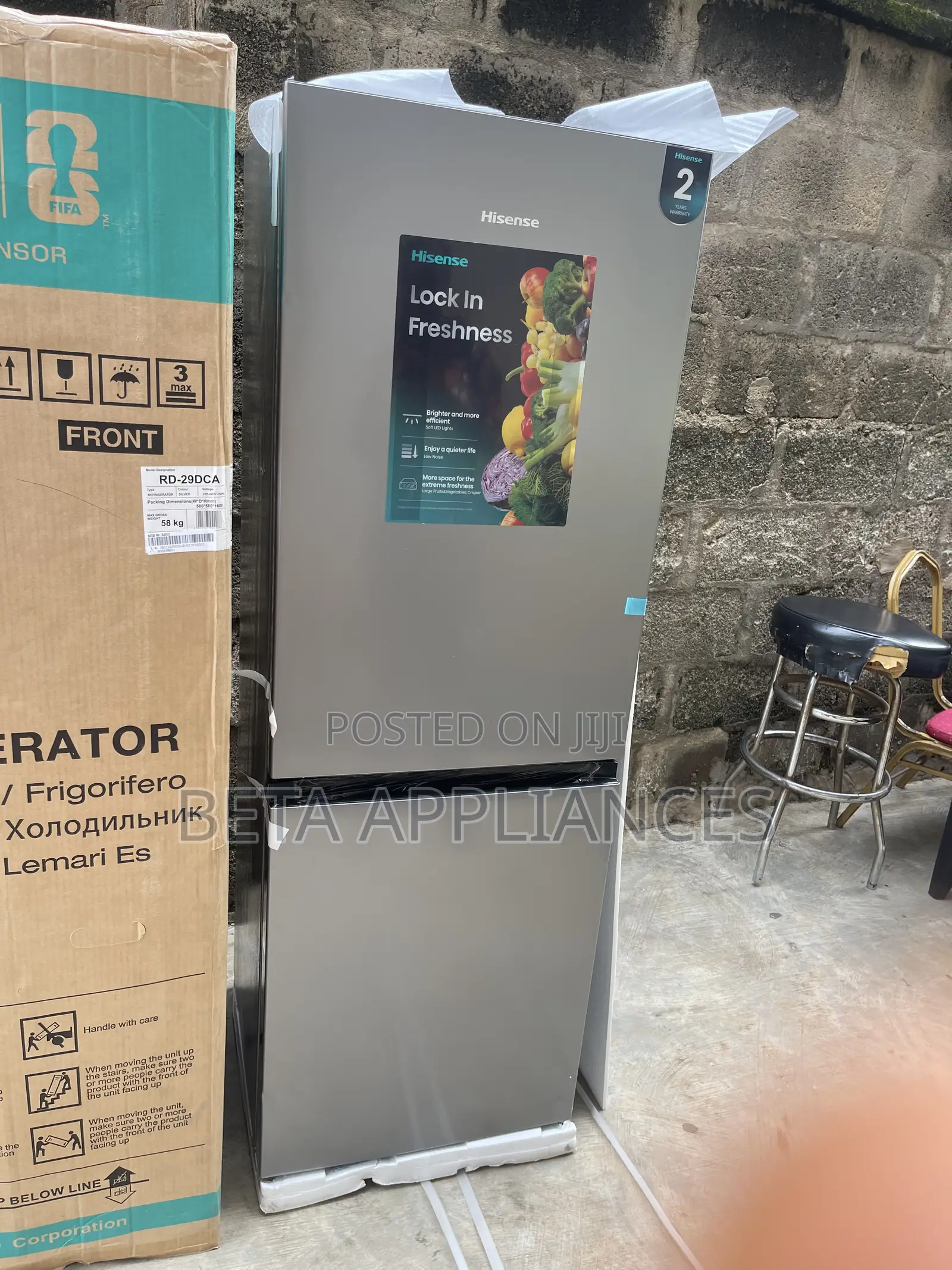 Hisense 29DCA 225L Modern Fridge
