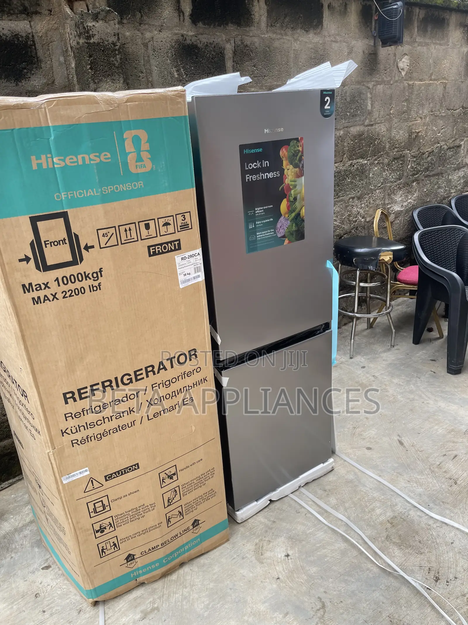 Hisense 29DCA 225L Modern Fridge