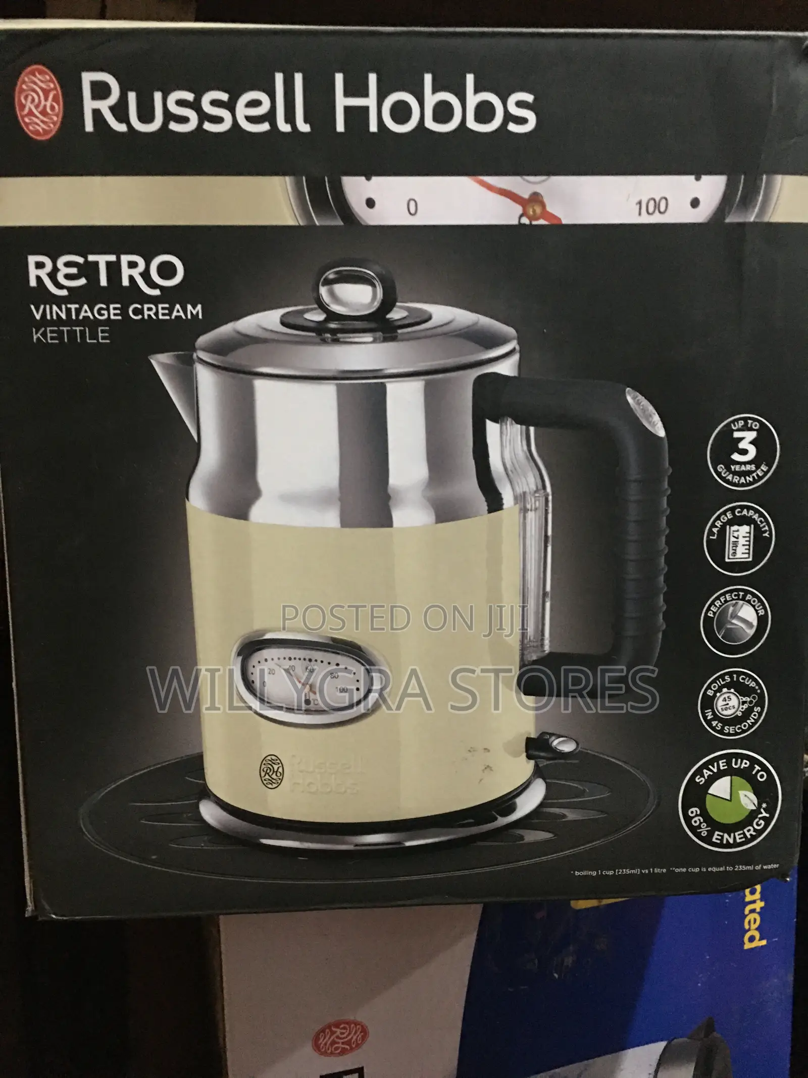 Russell Hobbs Electric Kettle (1.7l, Rapid Boil Function