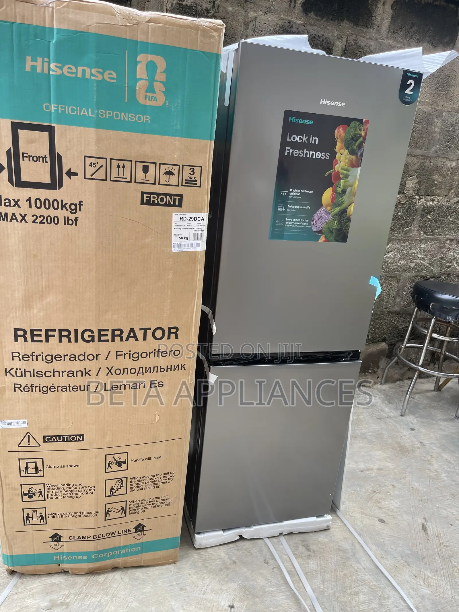 Hisense 225L Refrigerator – Quality Cooling