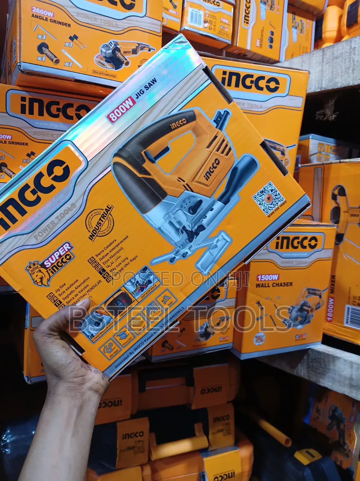 INGCO 800W Electric Jigsaw – Powerful Cutting Machine