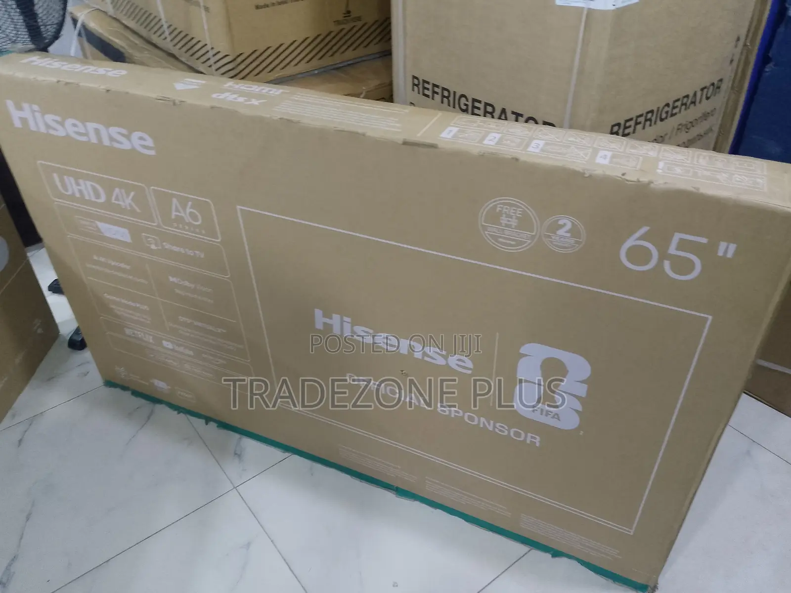 Hisense 65 Inch A6Q UHD Television With Smart Features
