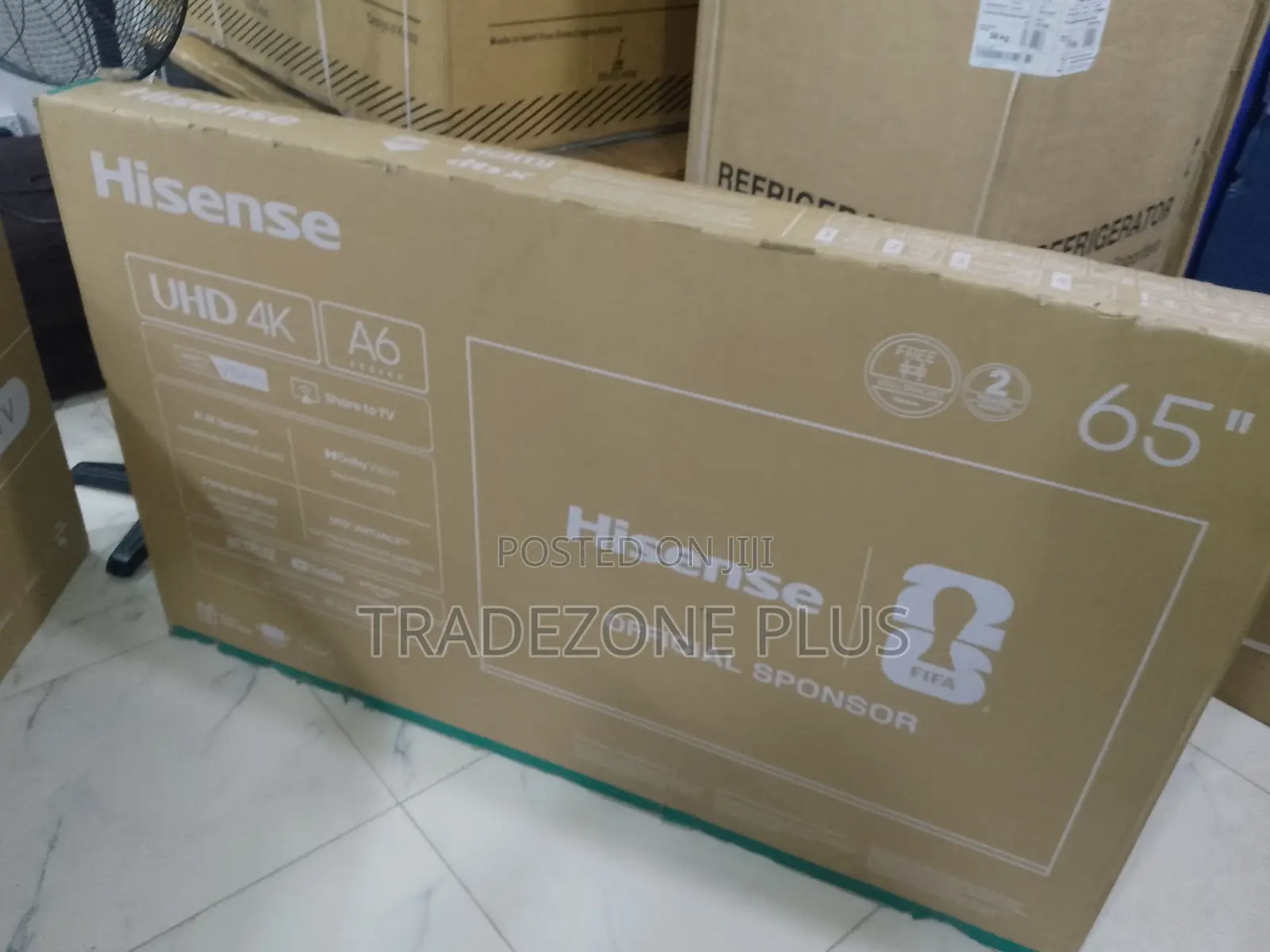 Hisense 65 Inch A6Q UHD Television With Smart Features
