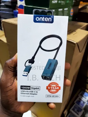 Onten USB-a USB-C 1000m Gigabit Ethernet Adapter OTN-UE106+