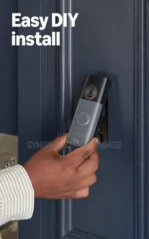 Amazon Ring Video Battery Doorbell (Speckled Gray) With Alexa