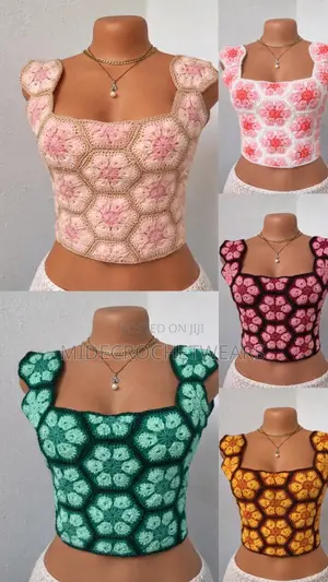 Crochet Hexagon Top