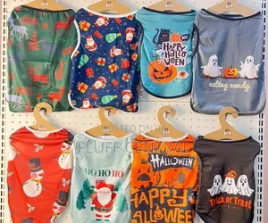 Bundle of 100pcs Christmas Halloween Variety Pet Clothes N Sizes