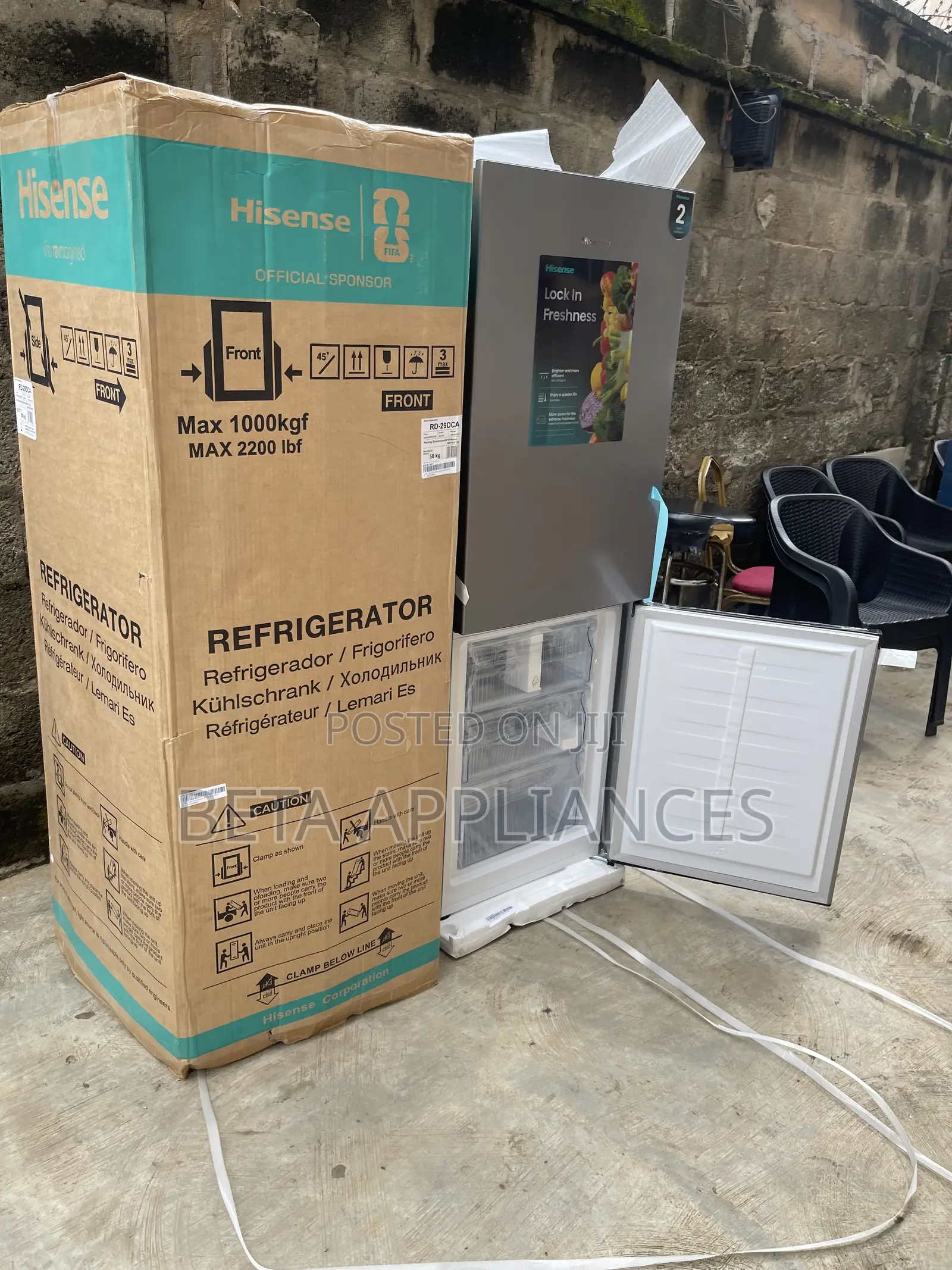 Hisense 225L Fridge – Modern Reliable