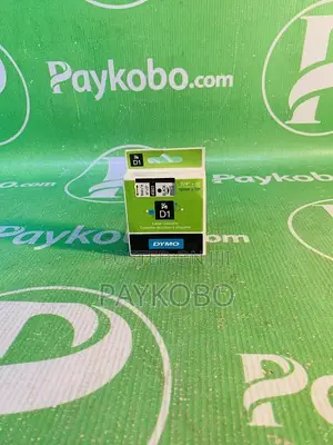 Dymo S D1 45803 Tape 19mm X 7m Black on White