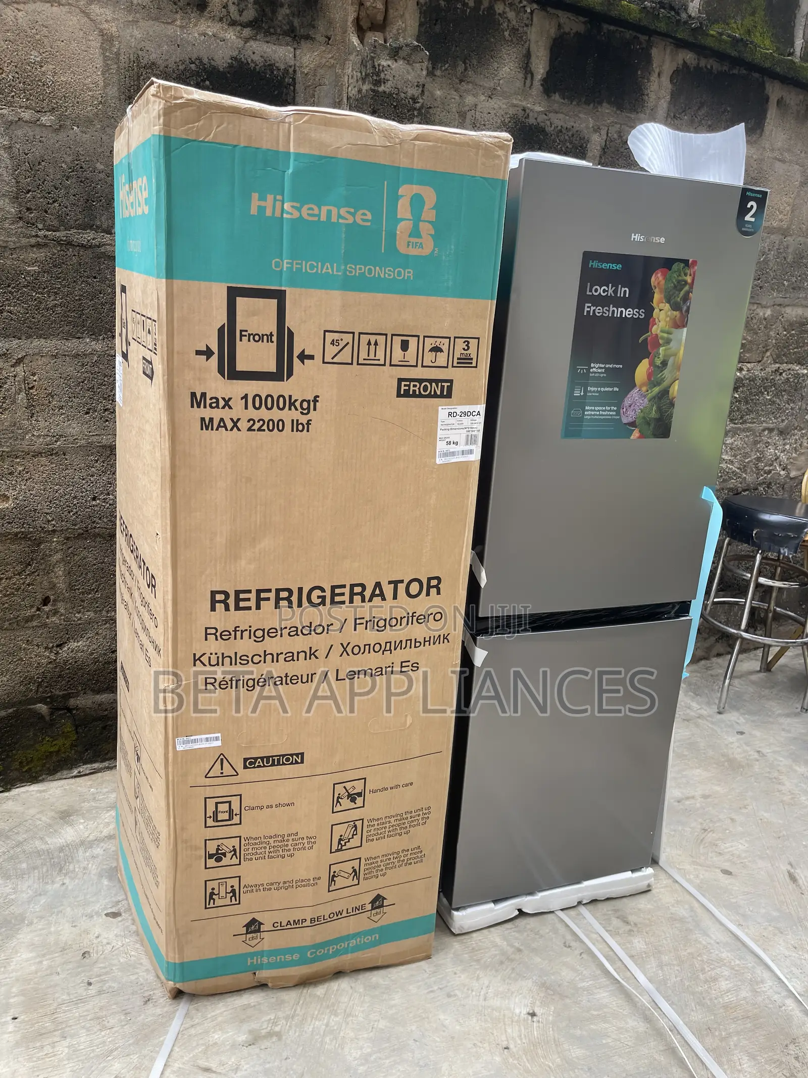 Hisense 29DCA 225L Efficient Refrigerator