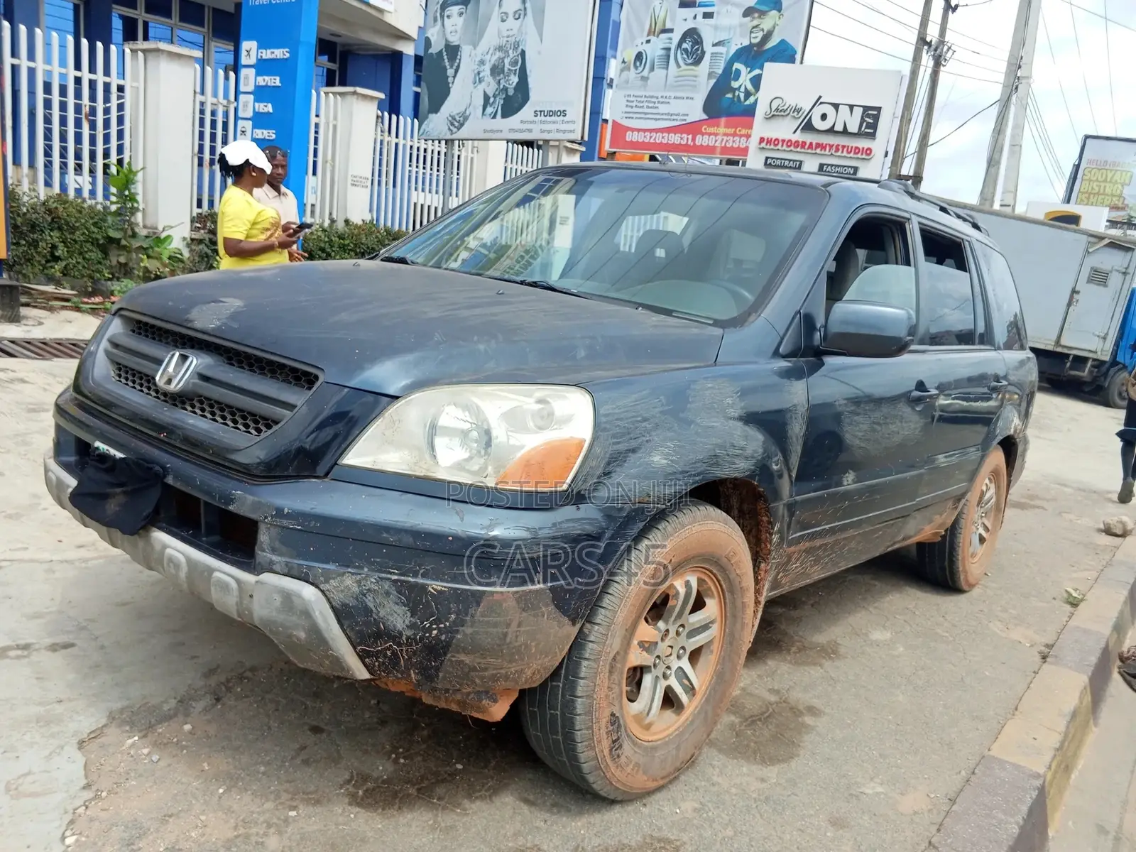 Honda Pilot 2004 Blue