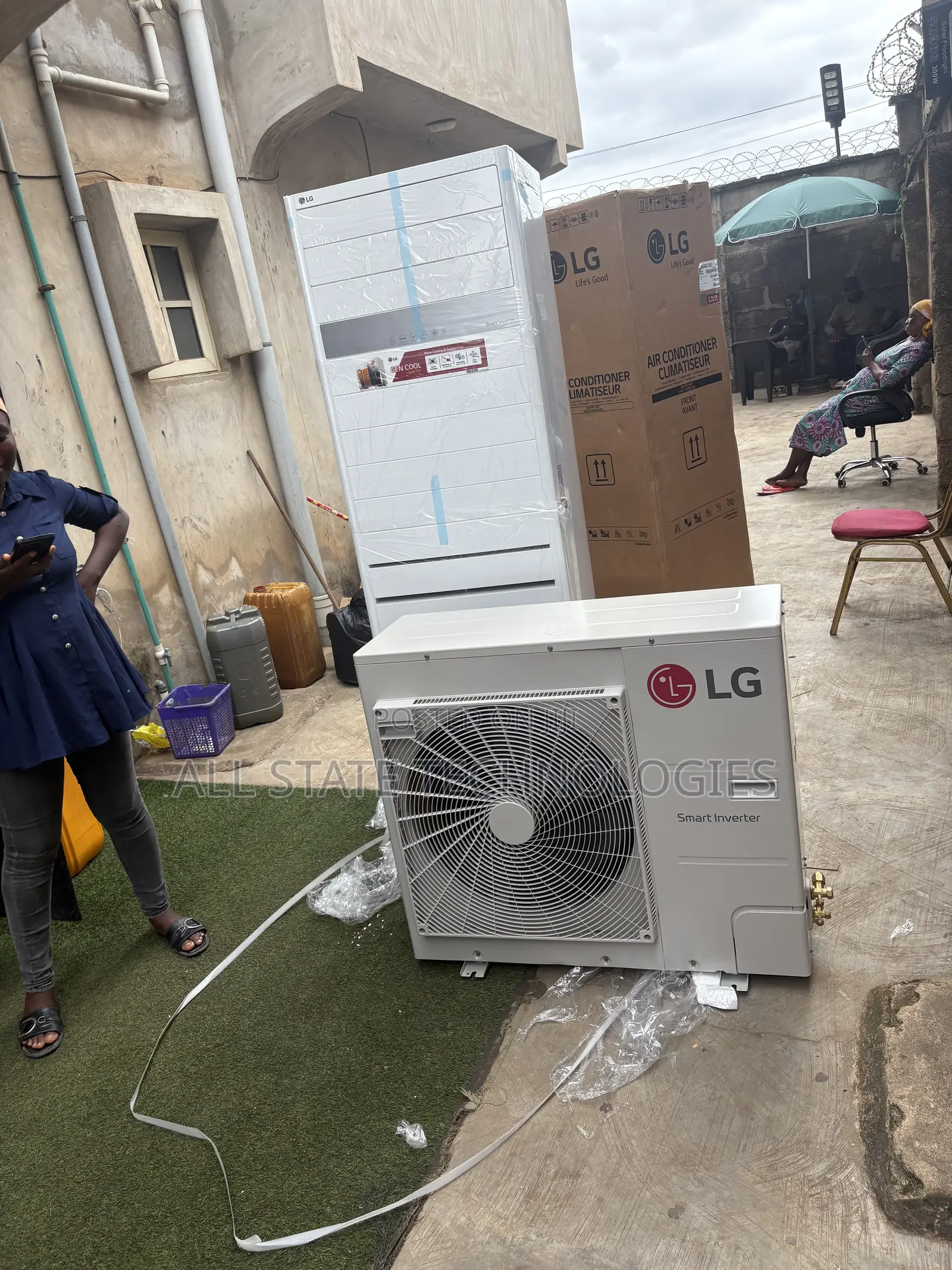 LG APNQ48LT3S1 5 Ton Floor Mounted AC Unit