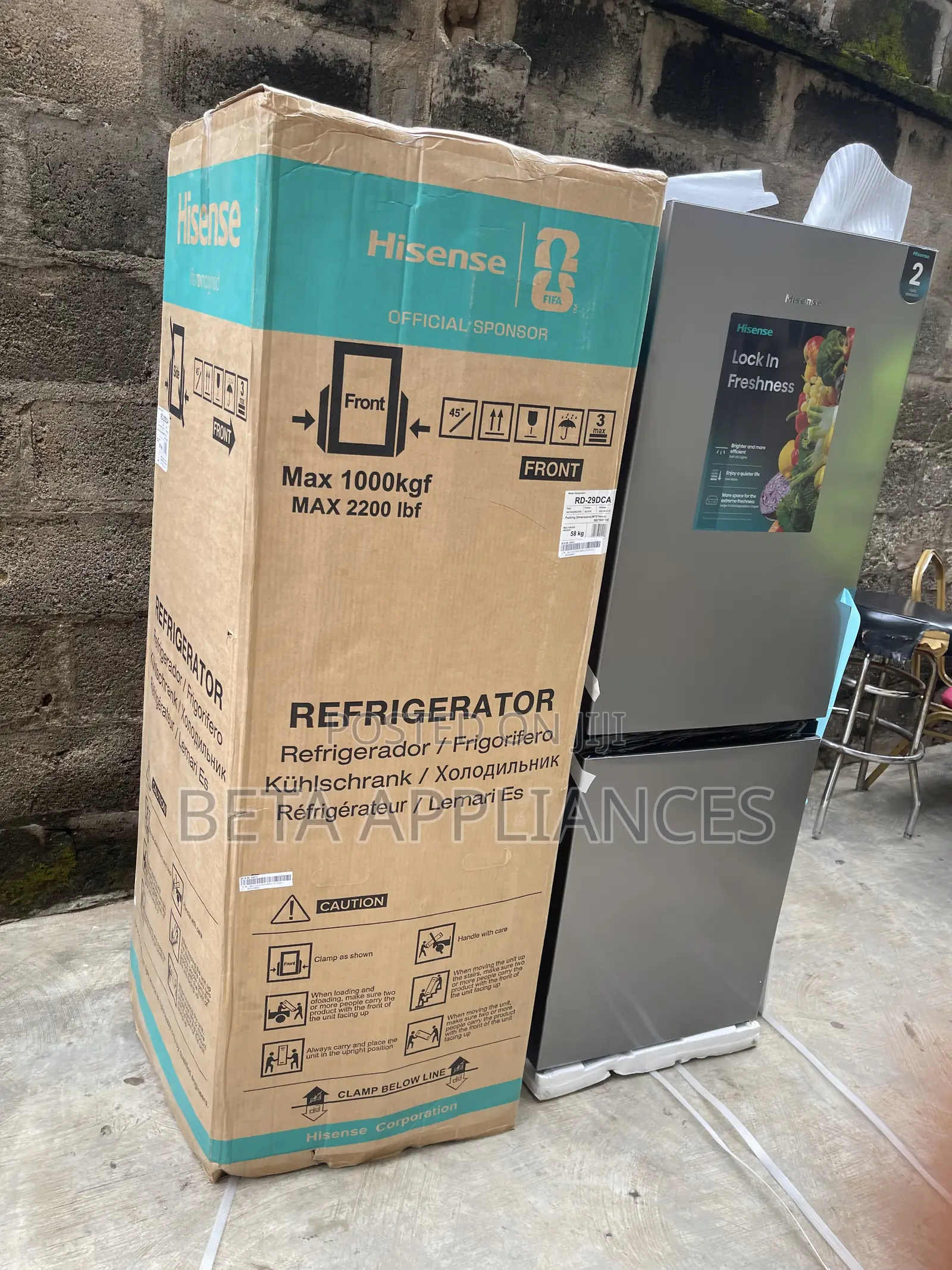 Hisense 225L Refrigerator – Home Office