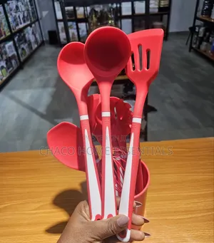 12-Piece Silicone Kitchen Utensils Set With Holder