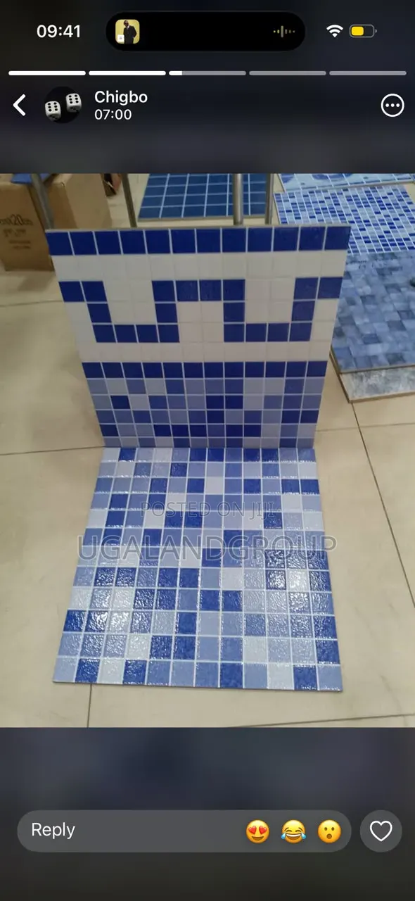 Classic Blue Swimming Pool Tiles