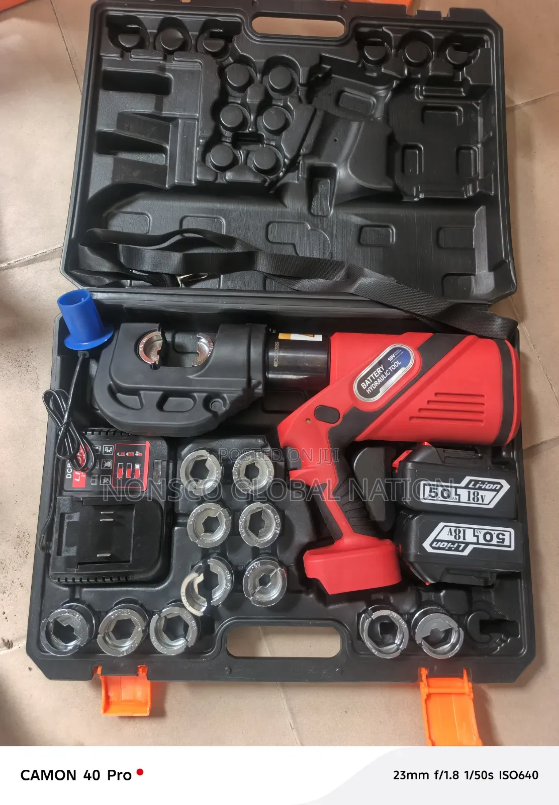400mm Crimping Tool Battery Type
