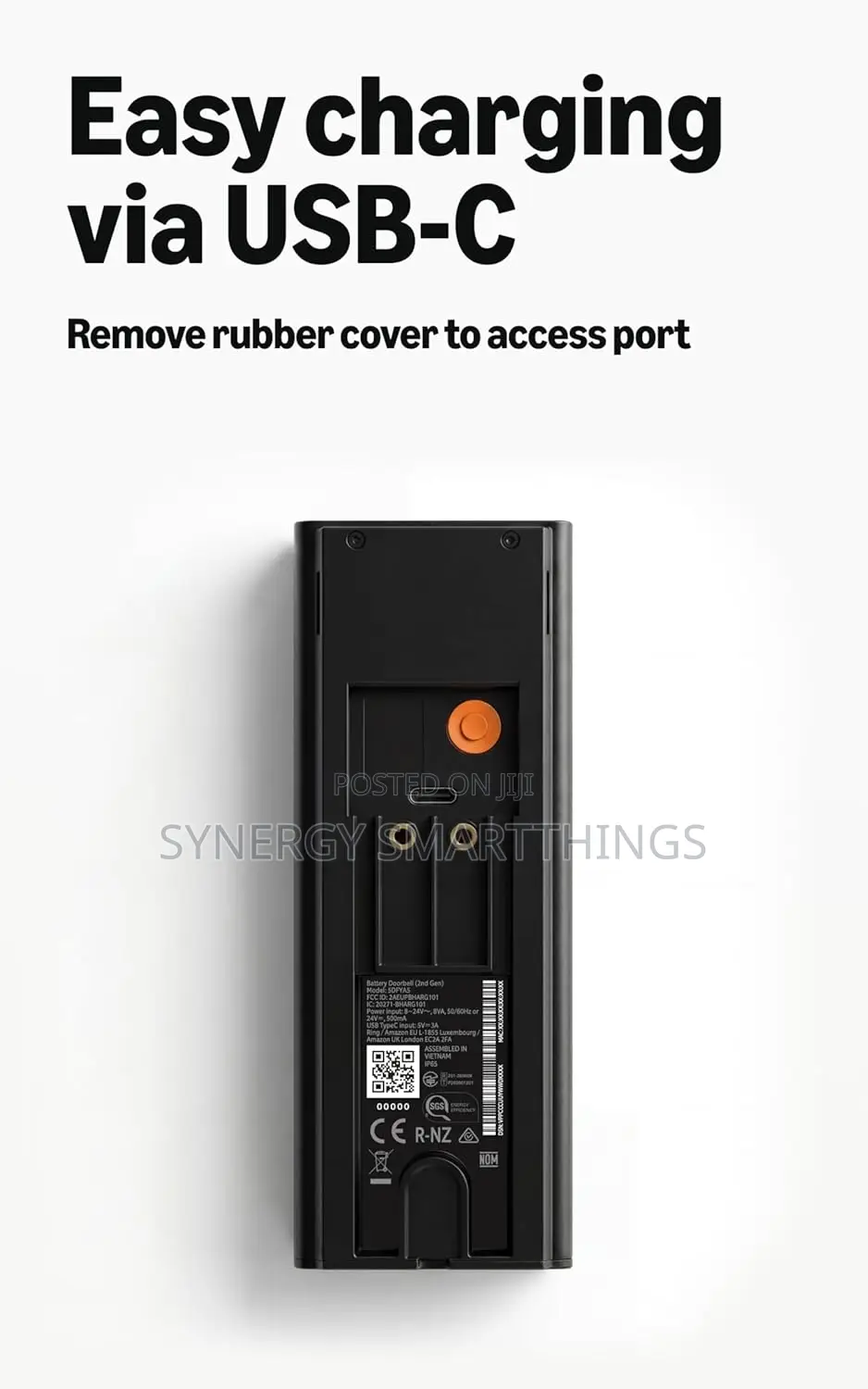 Amazon Ring Video Battery Doorbell (Matte Mocha)