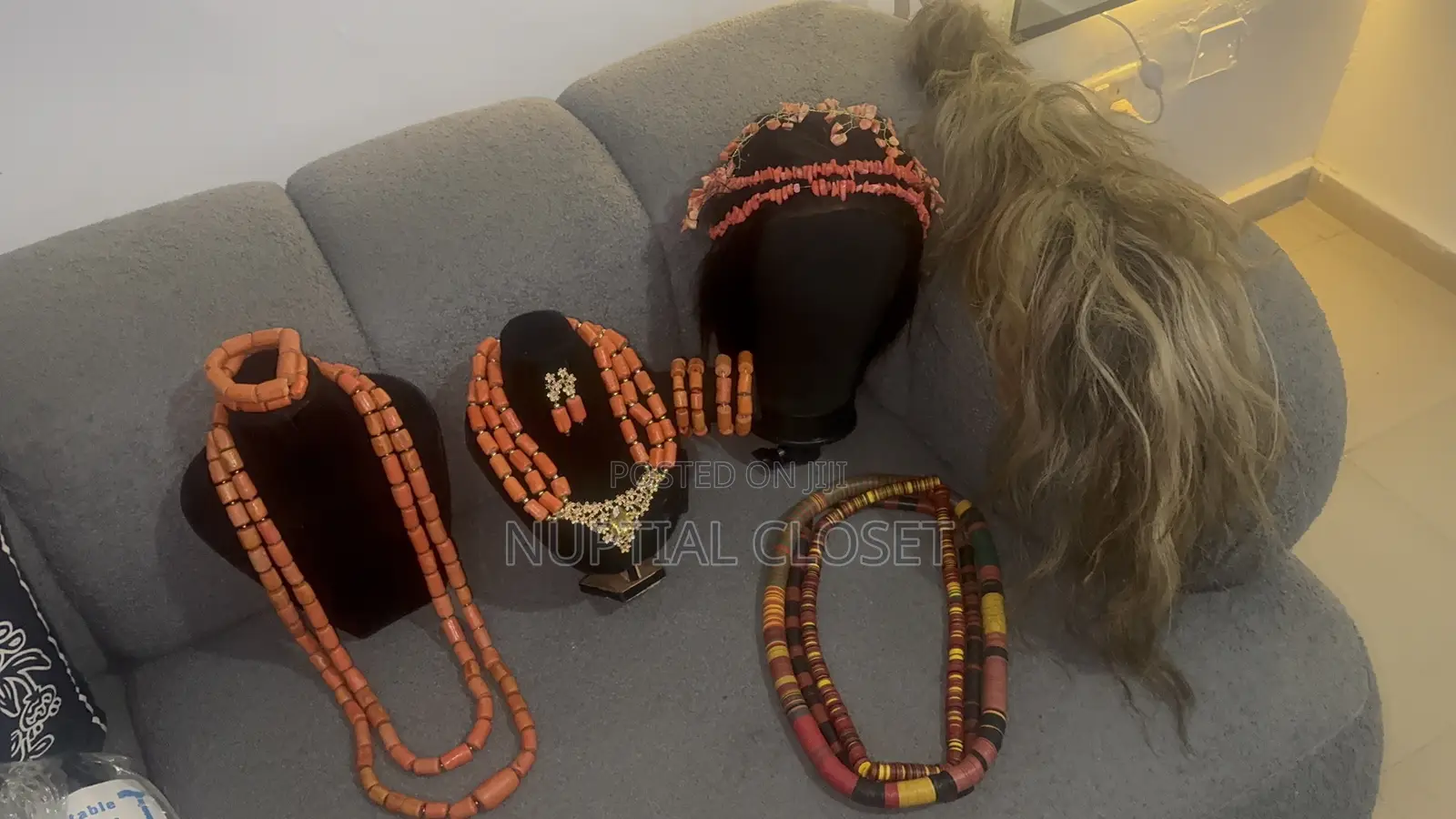 Igbo Couple Beads Set for Rent on Promo