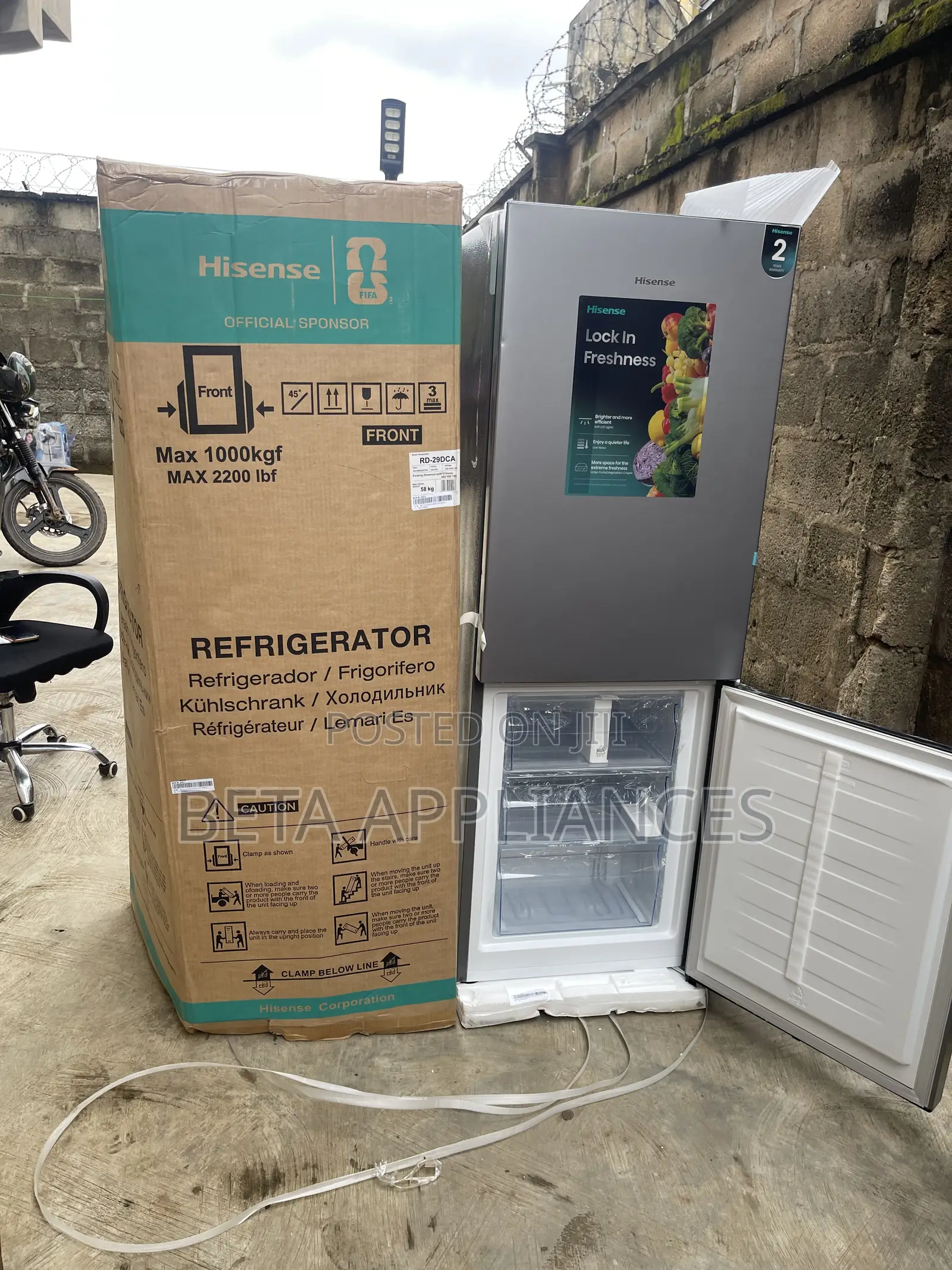 Hisense 225L Fridge – Efficient Durable