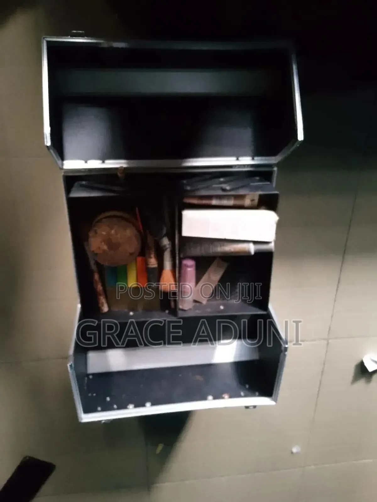 Makeup Box With Makeup Stuff