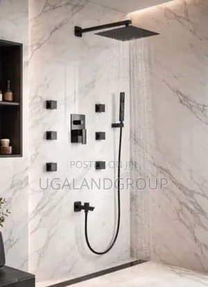 Modern Concealed Thermostatic Shower Set