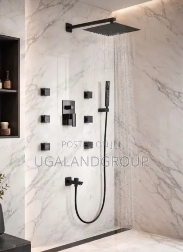 Modern Concealed Thermostatic Shower Set