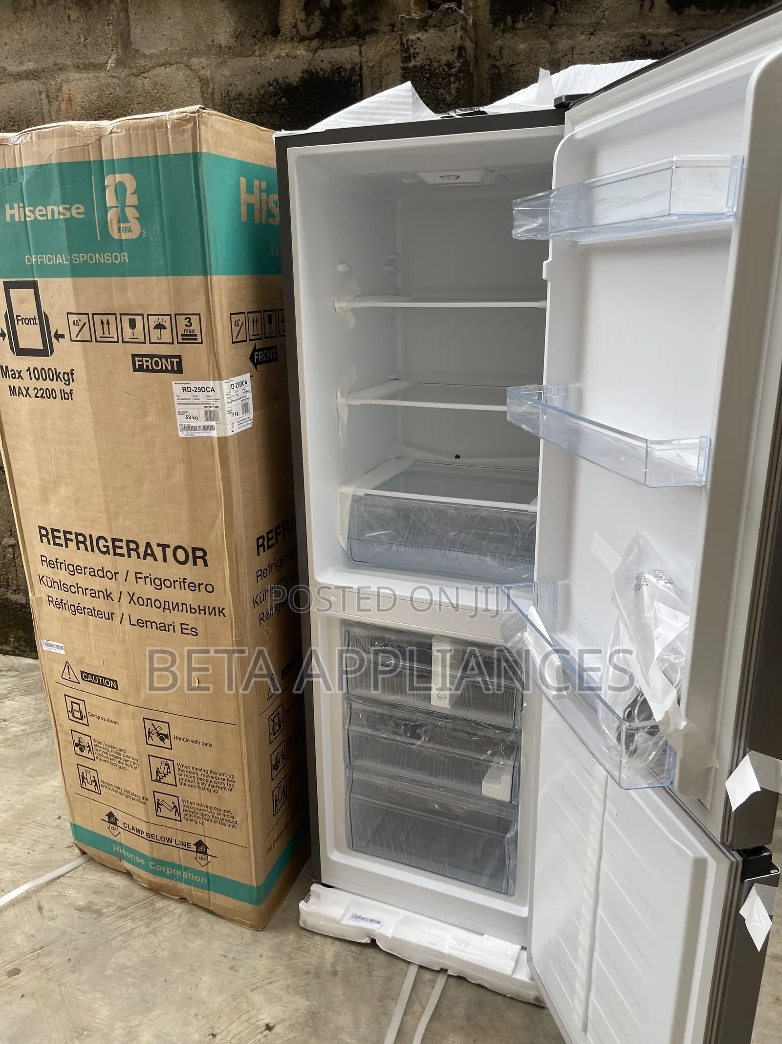 Hisense 225L Refrigerator – Smart Storage