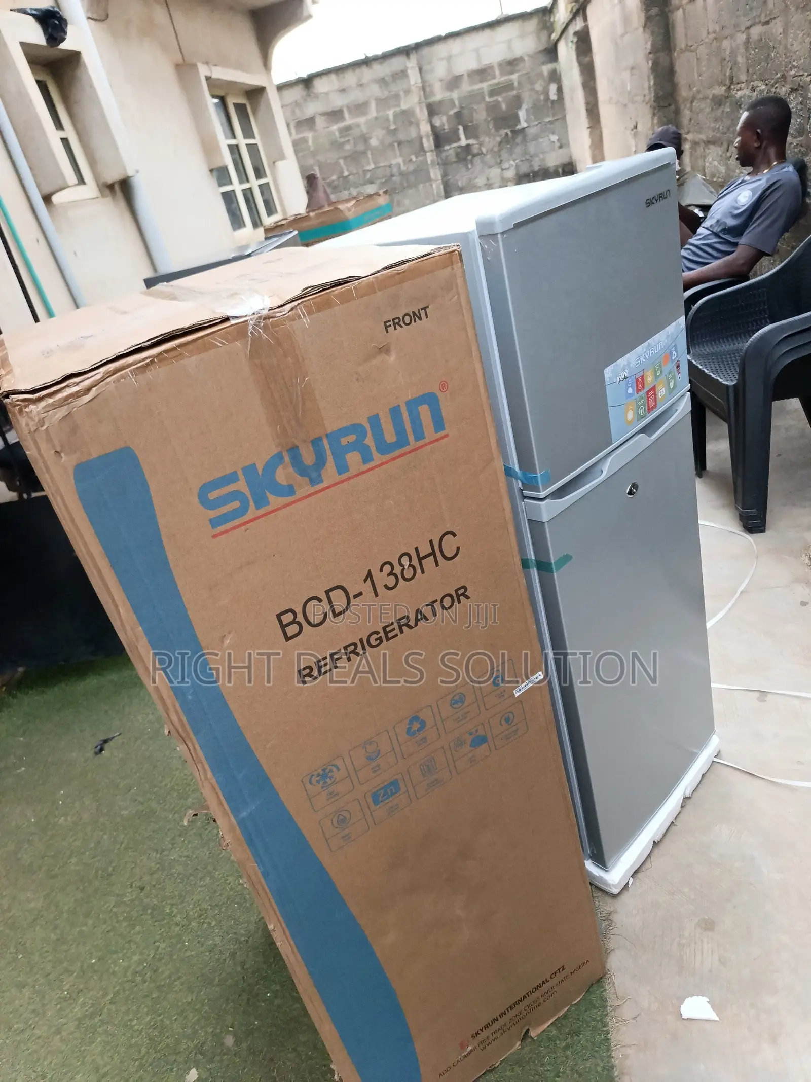 Skyrun 138HC Refrigerator – Smart Cooling for Modern Homes