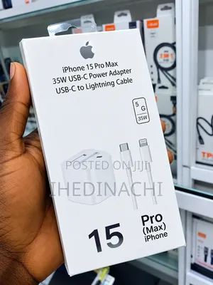 Original iPhone 15promax Charger 35watts Fast Charging
