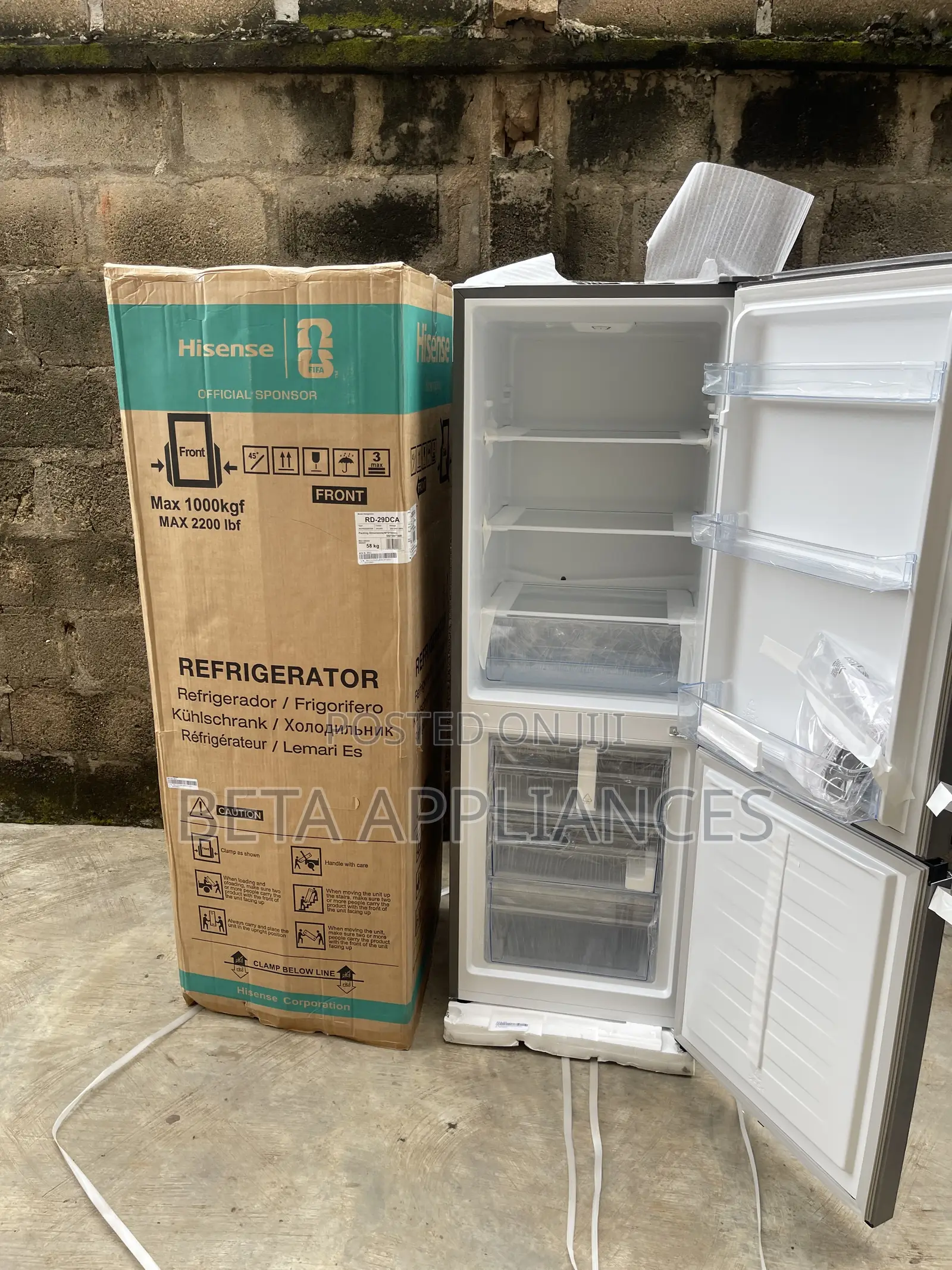 Hisense 29DCA 225L Refrigerator – Modern Design