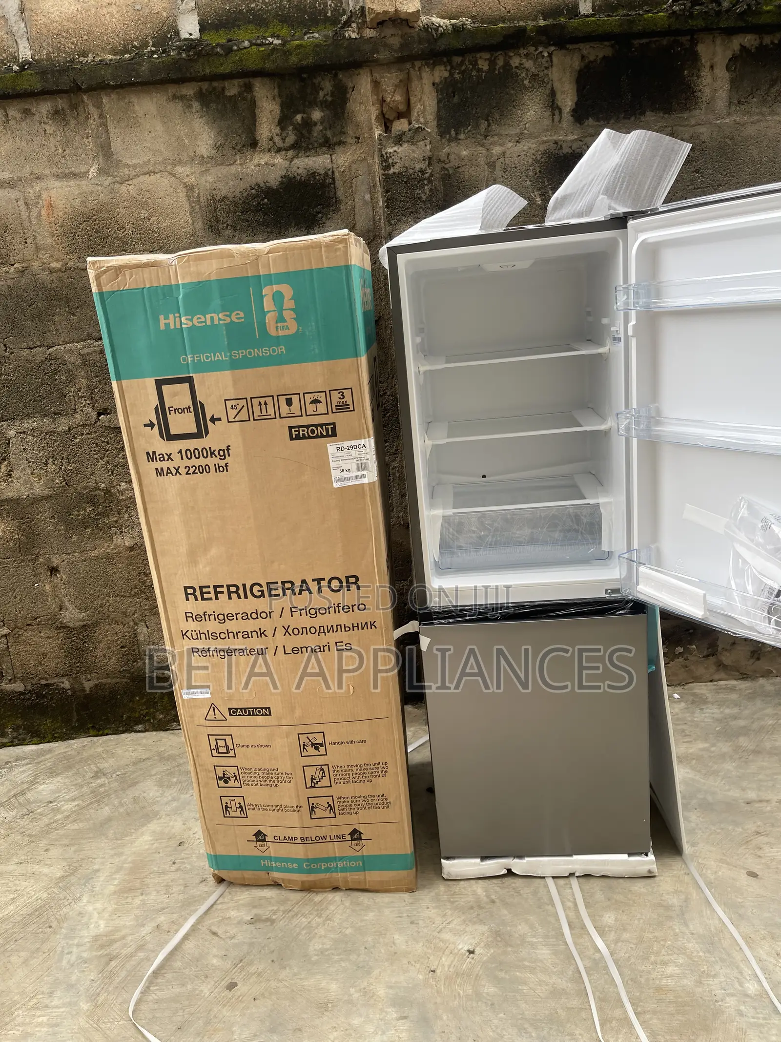 Hisense 29DCA 225L Refrigerator – Modern Design