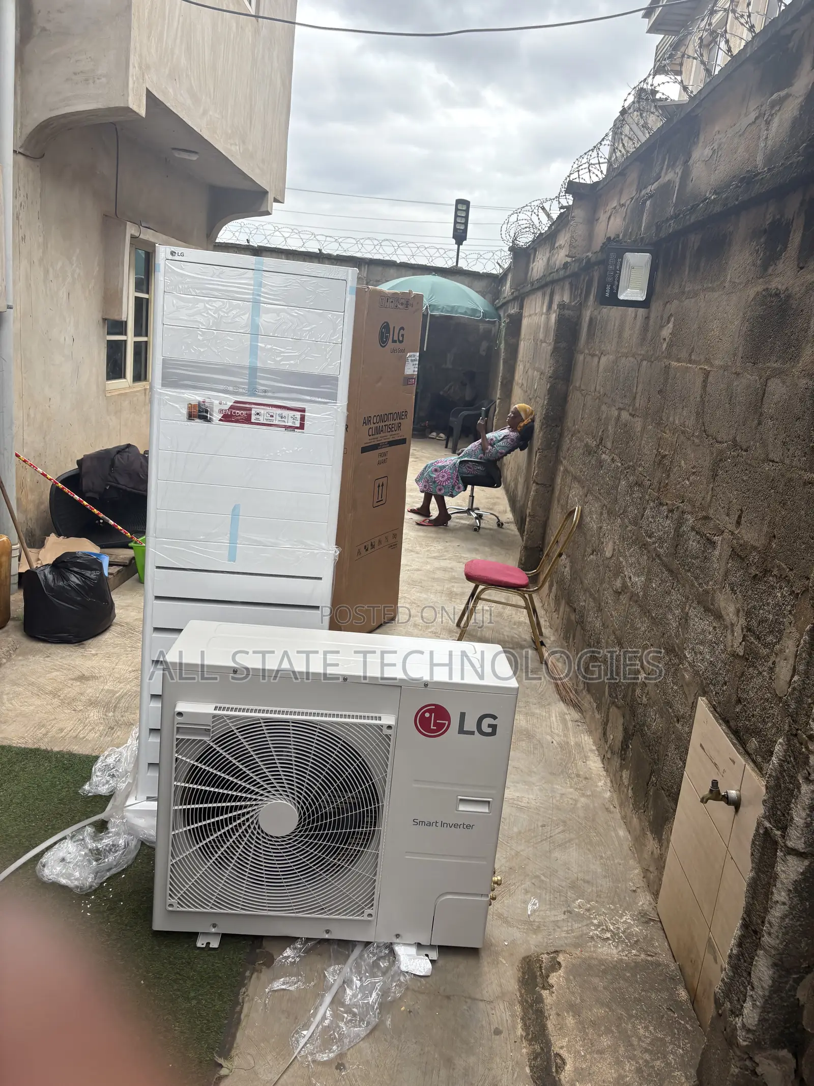 LG 5 Ton Vertical Standing AC System APNQ48LT3S1