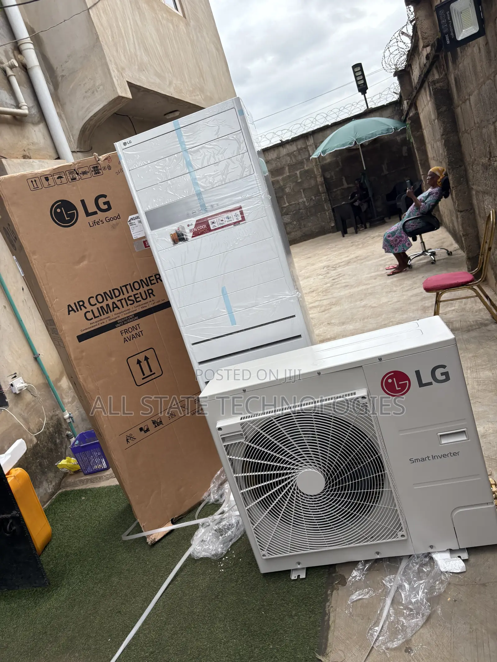 LG 5 Ton Vertical Standing AC System APNQ48LT3S1
