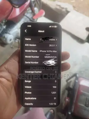 Apple iPhone 14 Pro Max 1 TB Silver