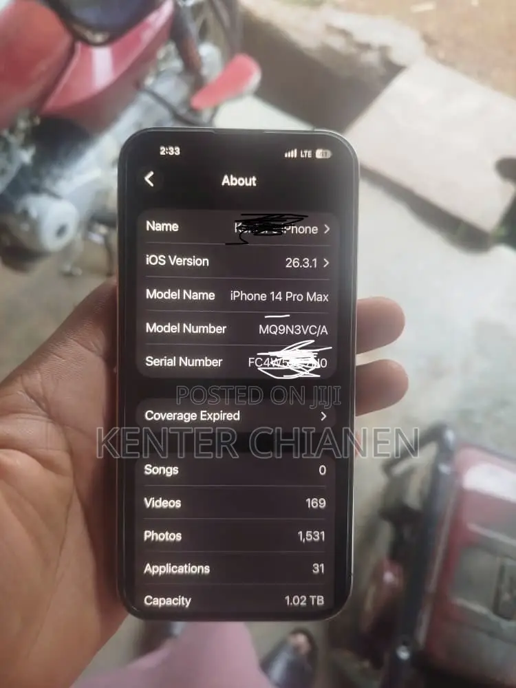 Apple iPhone 14 Pro Max 1 TB Silver