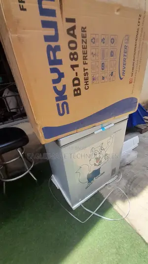 Safe Lock Brand New Skyrun BD-180AI Chest Freezer
