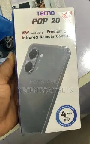 New Tecno Pop 20 64 GB Black