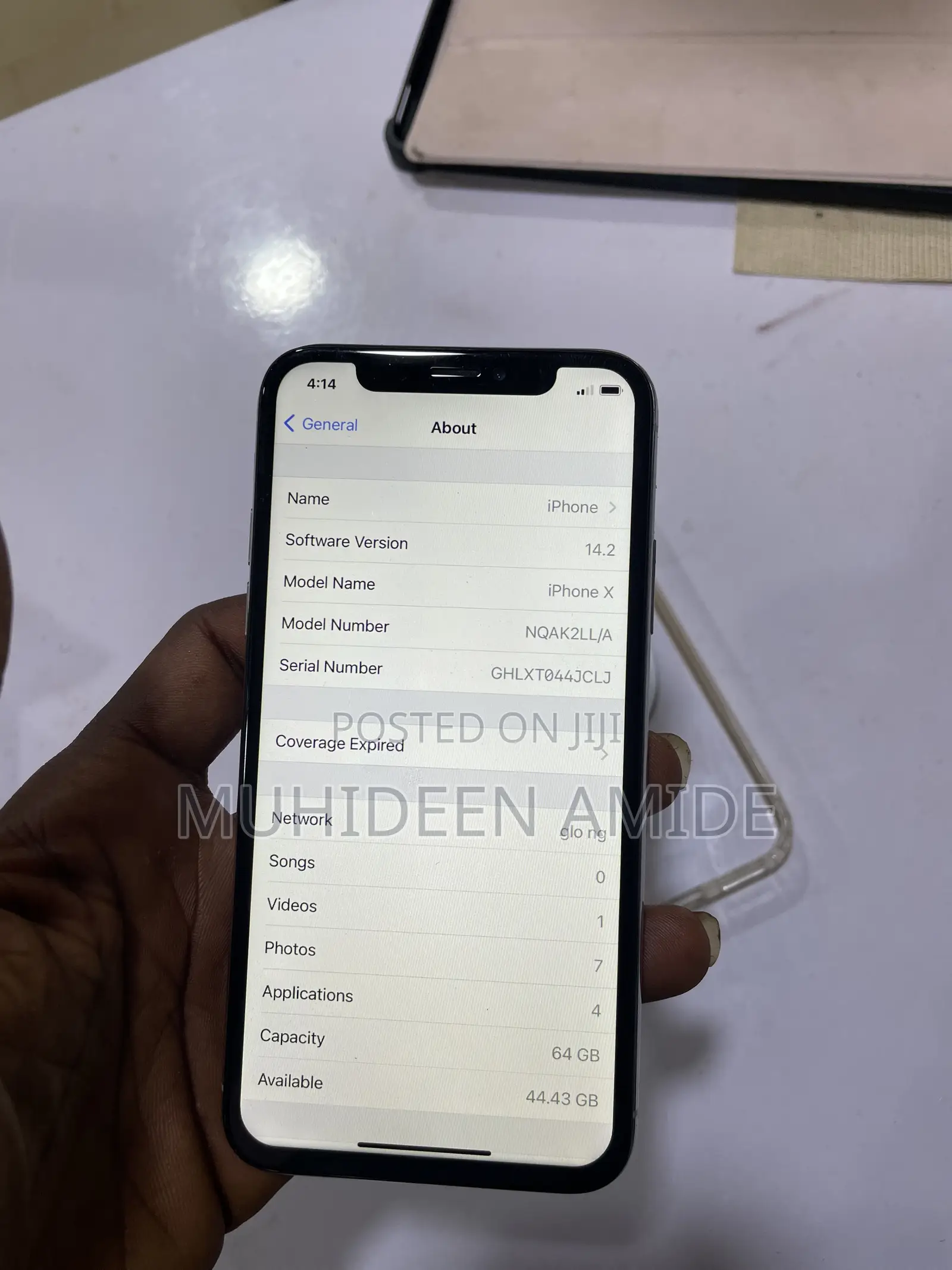 Apple iPhone X 64 GB White