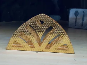 Gold Serviette Holder