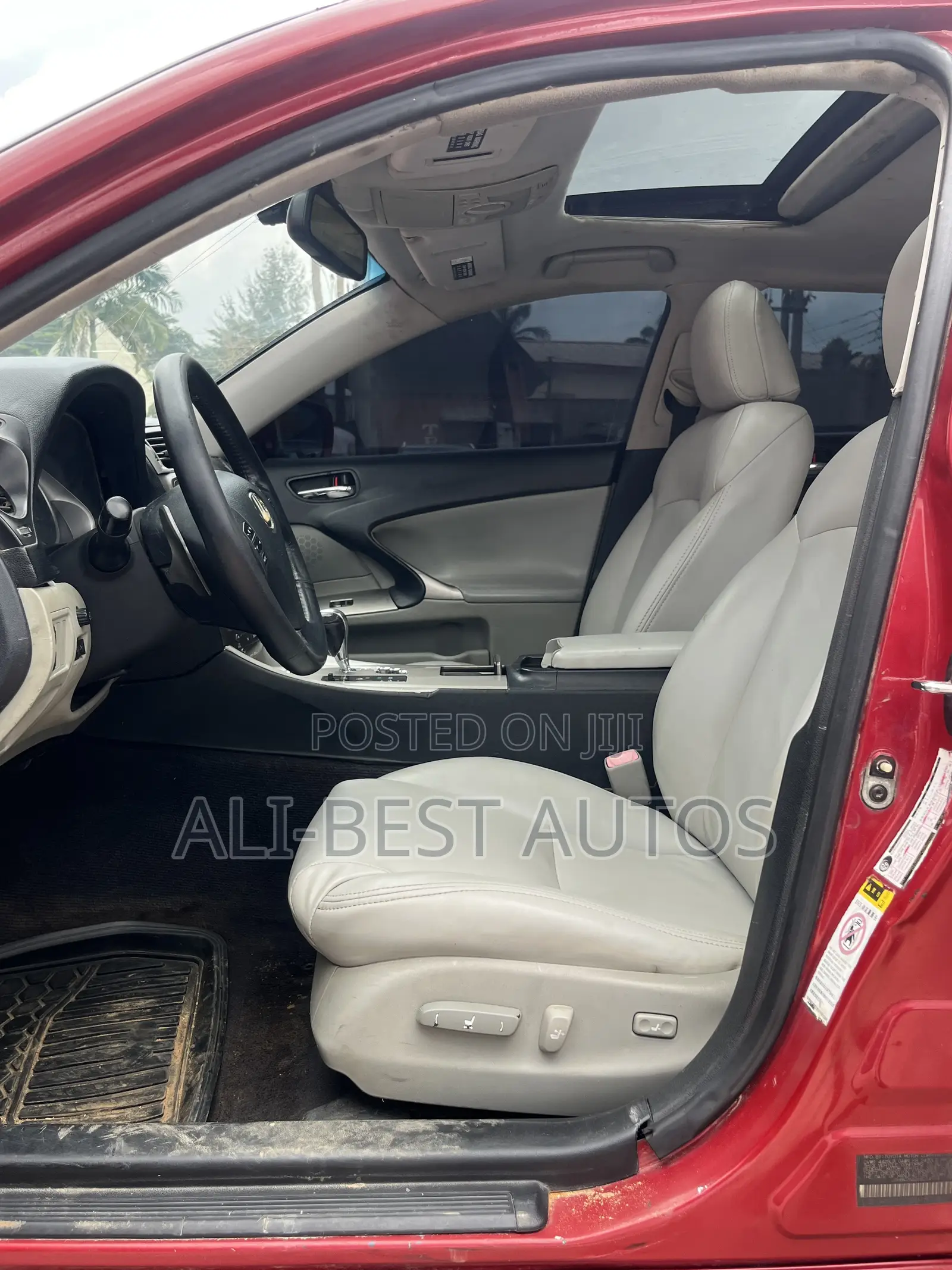 Lexus IS 2006 Red