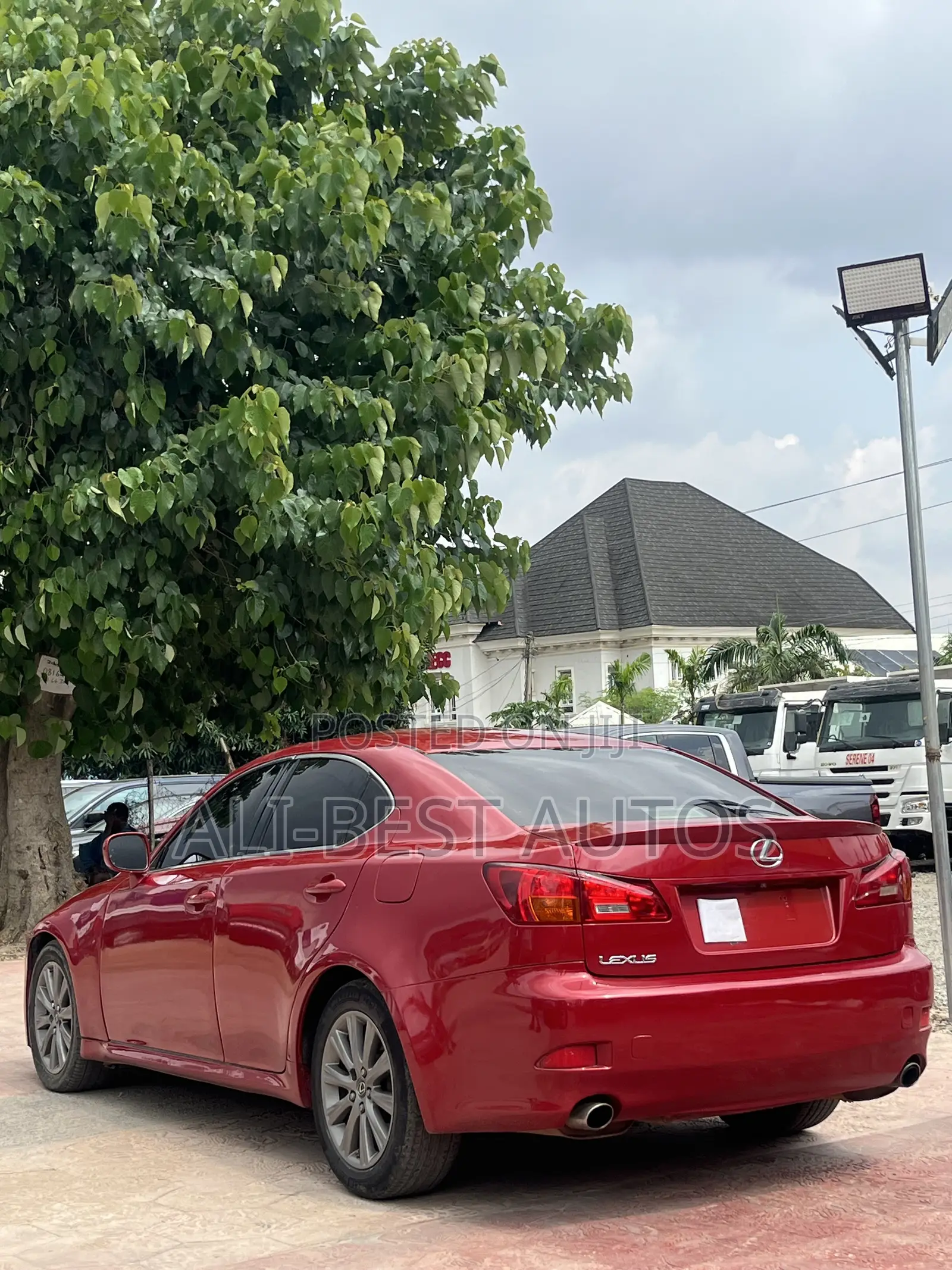 Lexus IS 2006 Red